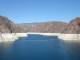 colorado river (lake mead) vom hoover dam aufgestaut